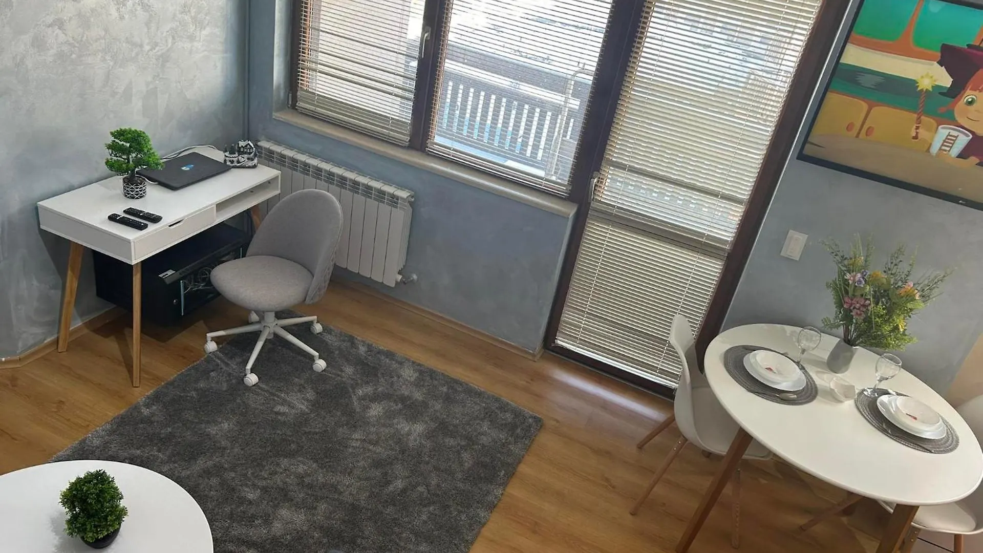 1-Bedroom Apt - Bathtub - 10Mins From Skilift Gondola - Freewifi - Workdesk - Central Heating - Full Kitchen At Edelweiss Bansko